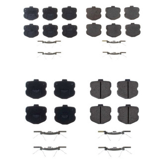 PowerStop® - Z17 Evolution Plus™ Ceramic Front and Rear Disc Brake Pad Set