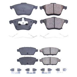 PowerStop® - Z17 Evolution Plus™ Ceramic Front and Rear Disc Brake Pad Set
