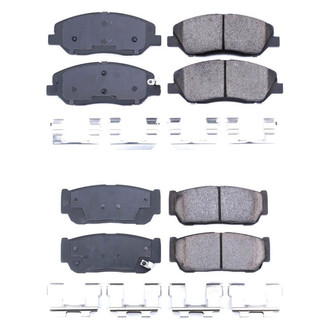 PowerStop® - Z17 Evolution Plus™ Ceramic Front and Rear Disc Brake Pad Set