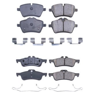 PowerStop® - Z17 Evolution Plus™ Ceramic Front and Rear Disc Brake Pad Set