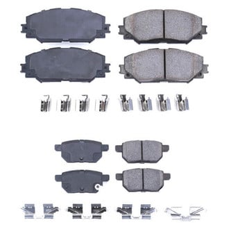 PowerStop® - Z17 Evolution Plus™ Ceramic Front and Rear Disc Brake Pad Set