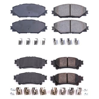 PowerStop® - Z17 Evolution Plus™ Ceramic Front and Rear Disc Brake Pad Set