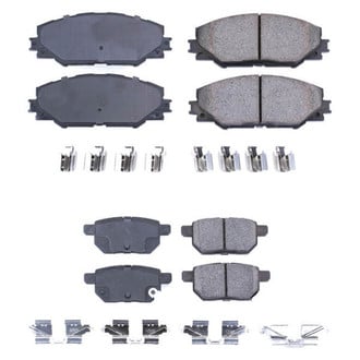 PowerStop® - Z17 Evolution Plus™ Ceramic Front and Rear Disc Brake Pad Set