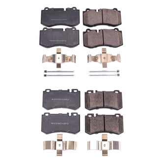 PowerStop® - Z17 Evolution Plus™ Ceramic Front and Rear Disc Brake Pad Set