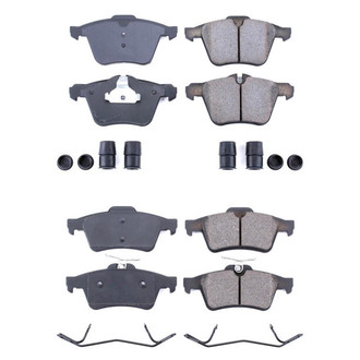 PowerStop® - Z17 Evolution Plus™ Ceramic Front and Rear Disc Brake Pad Set
