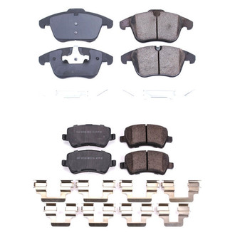 PowerStop® - Z17 Evolution Plus™ Ceramic Front and Rear Disc Brake Pad Set