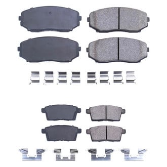 PowerStop® - Z17 Evolution Plus™ Ceramic Front and Rear Disc Brake Pad Set