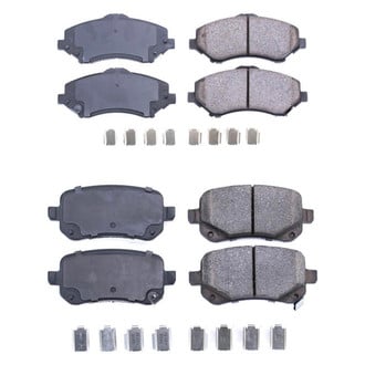PowerStop® - Z17 Evolution Plus™ Ceramic Front and Rear Disc Brake Pad Set