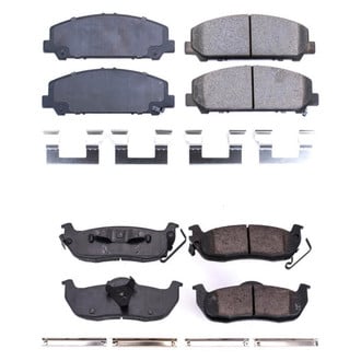 PowerStop® - Z17 Evolution Plus™ Ceramic Front and Rear Disc Brake Pad Set