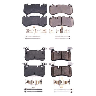PowerStop® - Z17 Evolution Plus™ Ceramic Front and Rear Disc Brake Pad Set
