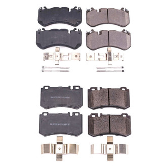 PowerStop® - Z17 Evolution Plus™ Ceramic Front and Rear Disc Brake Pad Set