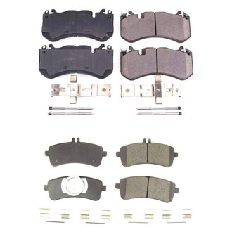 PowerStop® - Z17 Evolution Plus™ Ceramic Front and Rear Disc Brake Pad Set