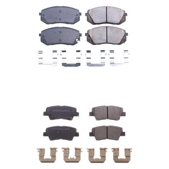PowerStop® - Z17 Evolution Plus™ Ceramic Front and Rear Disc Brake Pad Set
