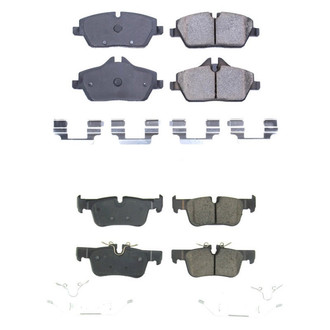 PowerStop® - Z17 Evolution Plus™ Ceramic Front and Rear Disc Brake Pad Set