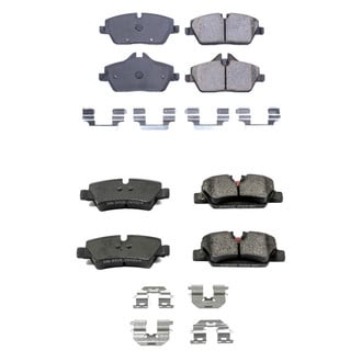 PowerStop® - Z17 Evolution Plus™ Ceramic Front and Rear Disc Brake Pad Set