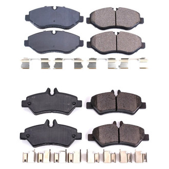 PowerStop® - Z17 Evolution Plus™ Ceramic Front and Rear Disc Brake Pad Set