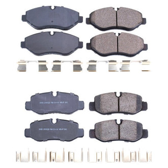 PowerStop® - Z17 Evolution Plus™ Ceramic Front and Rear Disc Brake Pad Set