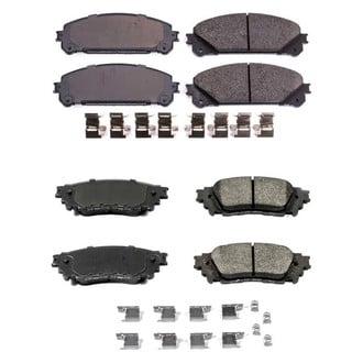 PowerStop® - Z17 Evolution Plus™ Ceramic Front and Rear Disc Brake Pad Set