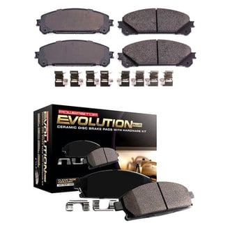 PowerStop® - Z17 Evolution Plus™ Ceramic Front and Rear Disc Brake Pad Set