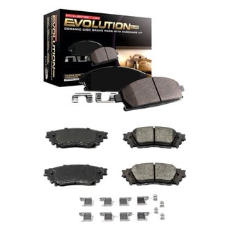 PowerStop® - Z17 Evolution Plus™ Ceramic Front and Rear Disc Brake Pad Set