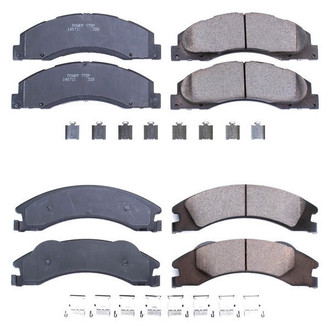 PowerStop® - Z17 Evolution Plus™ Ceramic Front and Rear Disc Brake Pad Set