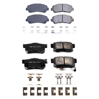 PowerStop® - Z17 Evolution Plus™ Ceramic Front and Rear Disc Brake Pad Set