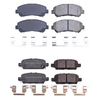 PowerStop® - Z17 Evolution Plus™ Ceramic Front and Rear Disc Brake Pad Set