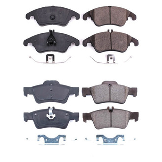 PowerStop® - Z17 Evolution Plus™ Ceramic Front and Rear Disc Brake Pad Set