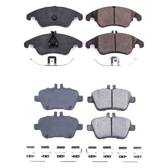 PowerStop® - Z17 Evolution Plus™ Ceramic Front and Rear Disc Brake Pad Set