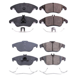 PowerStop® - Z17 Evolution Plus™ Ceramic Front and Rear Disc Brake Pad Set