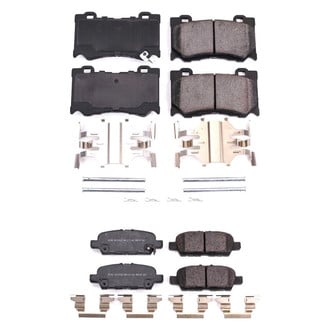 PowerStop® - Z17 Evolution Plus™ Ceramic Front and Rear Disc Brake Pad Set