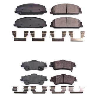 PowerStop® - Z17 Evolution Plus™ Ceramic Front and Rear Disc Brake Pad Set