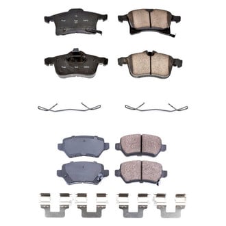 PowerStop® - Z17 Evolution Plus™ Ceramic Front and Rear Disc Brake Pad Set