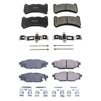 PowerStop® - Z17 Evolution Plus™ Ceramic Front and Rear Disc Brake Pad Set