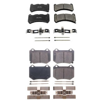 PowerStop® - Z17 Evolution Plus™ Ceramic Front and Rear Disc Brake Pad Set