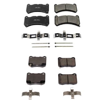PowerStop® - Z17 Evolution Plus™ Ceramic Front and Rear Disc Brake Pad Set