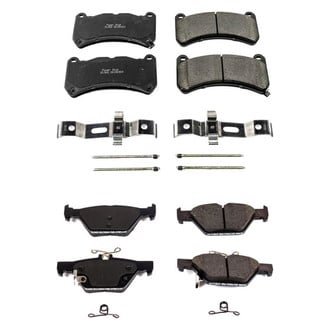 PowerStop® - Z17 Evolution Plus™ Ceramic Front and Rear Disc Brake Pad Set