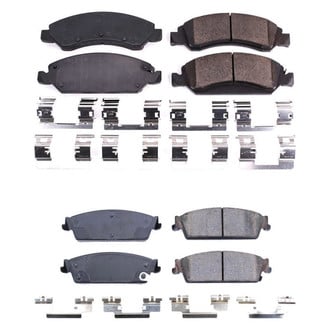 PowerStop® - Z17 Evolution Plus™ Ceramic Front and Rear Disc Brake Pad Set