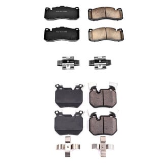PowerStop® - Z17 Evolution Plus™ Ceramic Front and Rear Disc Brake Pad Set