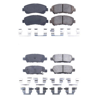 PowerStop® - Z17 Evolution Plus™ Ceramic Front and Rear Disc Brake Pad Set