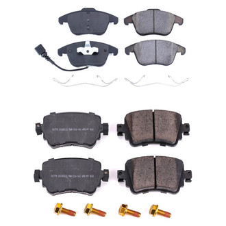 PowerStop® - Z17 Evolution Plus™ Ceramic Front and Rear Disc Brake Pad Set