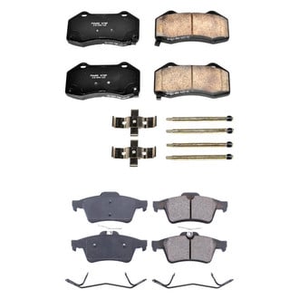 PowerStop® - Z17 Evolution Plus™ Ceramic Front and Rear Disc Brake Pad Set