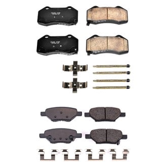 PowerStop® - Z17 Evolution Plus™ Ceramic Front and Rear Disc Brake Pad Set