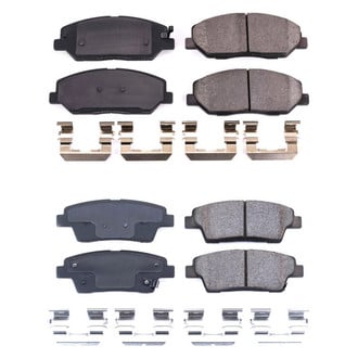 PowerStop® - Z17 Evolution Plus™ Ceramic Front and Rear Disc Brake Pad Set