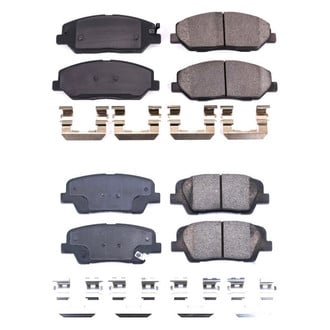 PowerStop® - Z17 Evolution Plus™ Ceramic Front and Rear Disc Brake Pad Set