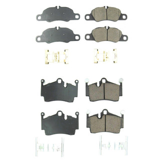 PowerStop® - Z17 Evolution Plus™ Ceramic Front and Rear Disc Brake Pad Set