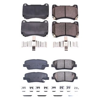 PowerStop® - Z17 Evolution Plus™ Ceramic Front and Rear Disc Brake Pad Set