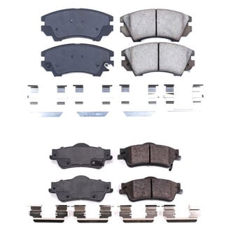 PowerStop® - Z17 Evolution Plus™ Ceramic Front and Rear Disc Brake Pad Set