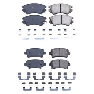 PowerStop® - Z17 Evolution Plus™ Ceramic Front and Rear Disc Brake Pad Set