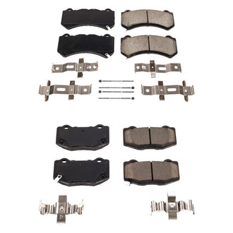 PowerStop® - Z17 Evolution Plus™ Ceramic Front and Rear Disc Brake Pad Set
